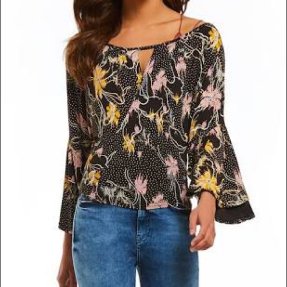 NWT FREE PEOPLE MEDIUM TOP SHIRT BLOUSE